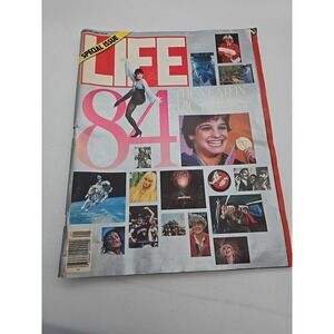 LIFE Magazine Jan 1985 Special 1984 Year In Pictures Newsstand Edition Vintage